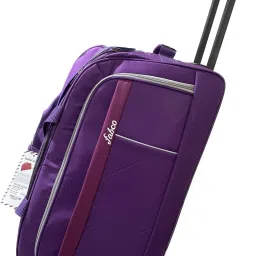 50 L Strolley Duffel Bag - RUNNER DFL PURPLE - Purple - Regular Capacity-image-17