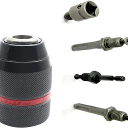 Metal Heavy Duty 1/2-20UNF 1.5~13mm Keyless Drill Chuck Hex Shank/SDS/Socket Square Female Adaptor Hardware Tool Drill Chuck-20