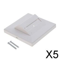 CALANDIS™ 5xPlastic SC/LC Fiber Optic Patch Cord Adapter 1 Sockets Wall Plate Panel | Computers/Tablets & Networking | Computer Cables & Connectors | Networking Cables & Adapters image 2