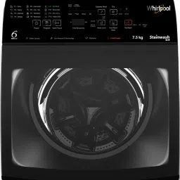 whirlpool 7.5 kg 5 Star Fully Automatic Top Load with In-built Heater Grey image 4