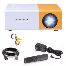 Mudo YG-300 HD Mini built-In Speaker Film Projector Perfect For Home Cinemas (600 lm / Remote Controller) Portable Projector-16