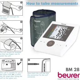 Beurer BM 28 without Adapter | Automatic switch-off | Risk indicator | 3 Years Warranty| Bp Monitor image 4