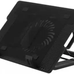 TECHGEAR Ergo Stand Single Fan Cooling Pad for Laptop Notebook (Black) 1 Fan Cooling Pad-picture-21