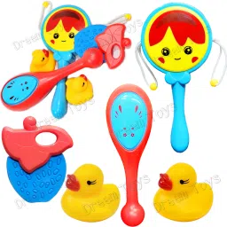 Attractive Rattles Toys, Duck Chu-Chu & Teather Rattle Toys for Newborn Babies Rattle-19