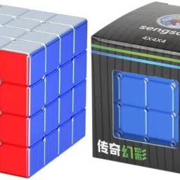 cuberkart Sengso Legend 4x4 Metallic Speed Cube 4x4x4 Mirror Reflective Magic Puzzle image 2
