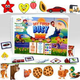 My First Busy Book, Kids Activity for 2 to 4 years old,30 Games-2