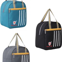 3 Pack Combo Waterproof Lunch Bag | Tiffin Bag for Men, Women, Boys, Girls, Kids Waterproof Lunch Bag-image-56