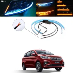 ™ Car Audi Light Flexible Strip DRL White And Yellow LED 01 For Ertiga Car Fancy Lights-23