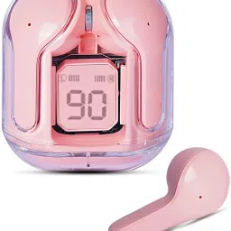 Sotho Wireless Ultrapods Max Earbuds with LED Display & Charging Case for All Headphone Stand-image-61