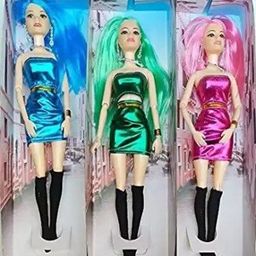 anushka toys 3 pcs Doll Set for Girl Fashion Doll-picture-6