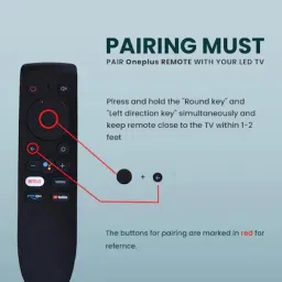 NeroEdge Y Series One-Plus Voice Remote for OnePlus Y Series HD Ready Smart Android TV One Plus Tv Remote Remote Controller image 4