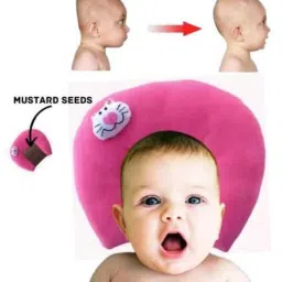 Foam Solid Baby Pillow Pack of 1-image-31