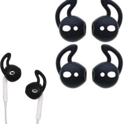 Crysendo Realme Silicone Earbuds Eartips (2 Pairs=4pcs) In The Ear Headphone Cushion-17