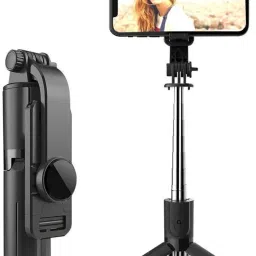 SANNO WORLD Bluetooth Selfie Stick with Wireless Remote And Extended Tripod Stand Bluetooth Selfie Stick-4