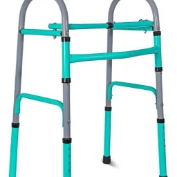 Eco Walker Lightweight Foldable Walker with Adjustable Height Anti-Skid Grip Walking Stick-11