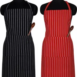 Cotton Home Use Apron - Free Size-image-22