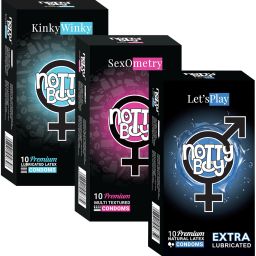 Ribbed, Dotted, Contoured, Extra Thin and Extra Lubricated Condom-image-6