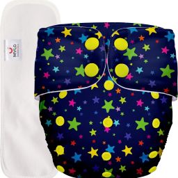 Baby Leak-Proof Baby Cloth Diaper | Reusable, Washable & Adjustable, 3M-3Y-14