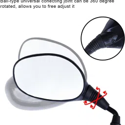 anmol enterprises Manual Rear View Mirror For Hero Passion, Splendor Pro image 2