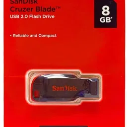 SanDisk Cruzer Blade USB 2.0 8gb Pendrive Pack of-5 8 GB Pen Drive Compatible with Audio Player, Desktop Computer, Gaming Console, Laptop, Mobile, Tablet, Netbook, Television USB 2.0 Plastic Case image 4