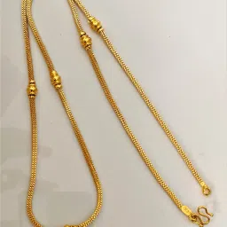 One Gram Gold Plated Gold Designer Fancy Chain Necklace For Women 24 In Long Gold-plated Plated Brass Chain-picture-27