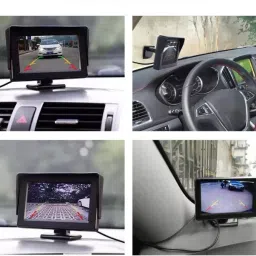 motopanda 4.3"TFT LCD Digital Monitor, Rear View Reverse Display for Car Any Model Reverse Assist Camera System image 3