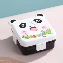Panda BPA Free Double Decker 6 Containers Lunch Box-image-4