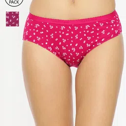 Van Heusen Women Pack Of 2 Assorted Printed Antibacterial Hipster Briefs 11106-picture-11