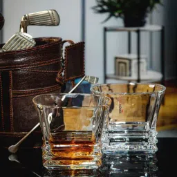 Classy Glass Whiskey Glasses (Set of 6) by WHITE GOLD-picture-44