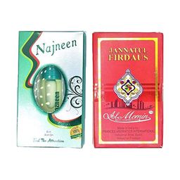 RAVIOUR LIFESTYLE Set Of 2 Nazneen & Jannat Ul Firdous Roll On Attar - 8 ml Each-16