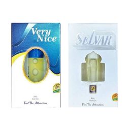 RAVIOUR LIFESTYLE Set Of 2 Selvar & Very Nice Alcohol Free Attar - 8 ml Each-55