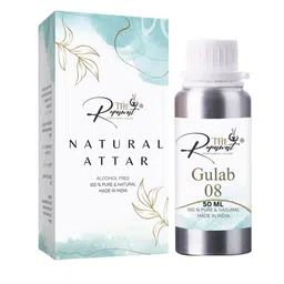 THE RUPAWAT Gulab 08 Perfumery House Natural Alcohol Free Attar - 50 ml-image-47