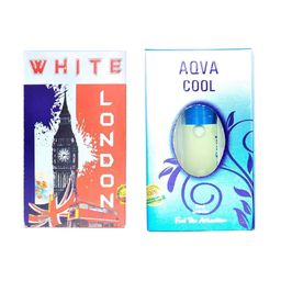 RAVIOUR LIFESTYLE Set Of 2 Aqua Cool & White London Non-Alcoholic Roll On Attar-8ml Each-18