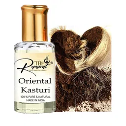 THE RUPAWAT Oriental Kasturi Perfumery House Natural & Alcohol Free Attar - 12 ml-image-41