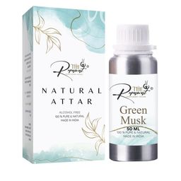 THE RUPAWAT Perfumery House Green Musk Natural Alcohol-Free Attar - 50 ml-image-22