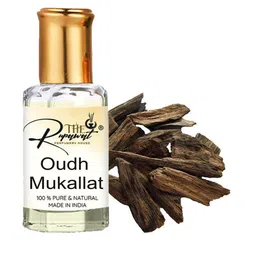 THE RUPAWAT Perfumery House Oudh Mukallat Alcohol Free Attar - 12 ml-image-52