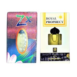 RAVIOUR LIFESTYLE Set Of 2 Royal Prophecy & ZX Alcohol Free Roll On Attar - 8 ml Each-2