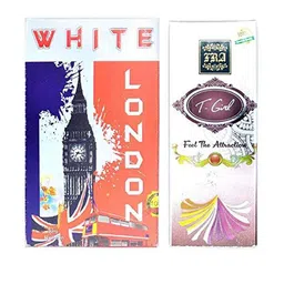 RAVIOUR LIFESTYLE Set Of 2 T Girl & White London Alcohol Free Roll On Attar - 8 ml Each-18