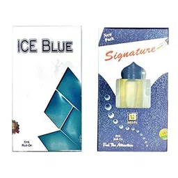 RAVIOUR LIFESTYLE Set Of 2 Signature & Ice Blue Non Alcoholic Roll On Attar - 8 ml Each-11