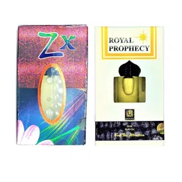 RAVIOUR LIFESTYLE Set Of 2 Royal Prophecy & ZX Alcohol Free Roll On Attar - 8 ml Each-27