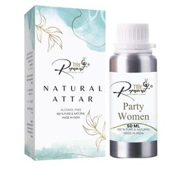 THE RUPAWAT Perfumery House Party Women Natural & Alcohol-Free Attar - 50 ml-image-68