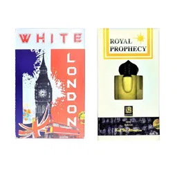 RAVIOUR LIFESTYLE Set Of 2Royal Prophecy White London Non-Alcoholic Roll On Attar-8mlEach-23