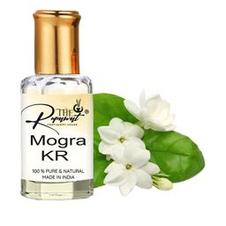 THE RUPAWAT Perfumery House Mogra Km 100% Pure & Natural Alcohol-Free Attar - 12 ml-image-93