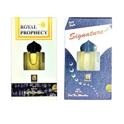 RAVIOUR LIFESTYLE Set Of 2 Signature & Royal Prophecy Roll On Attar - 8 ml Each-16