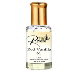 THE RUPAWAT Perfumery House Red vanilla 61 Natural & Alcohol Free Attar - 12 ml-image-67