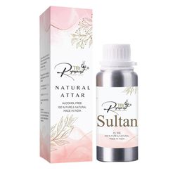 THE RUPAWAT Perfumery House Sultan Natural & Alcohol Free Attar - 25 ml-image-5
