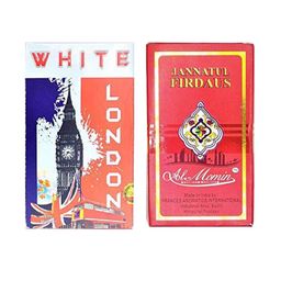 RAVIOUR LIFESTYLE Set Of 2 Jannat Ul Firdous & White London Non-Alcoholic Attar-8ml Each-13