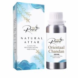 THE RUPAWAT Perfumery House Orientaal Chandan Natural & Alcohol Free Attar - 100 ml-image-65