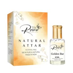 THE RUPAWAT Perfumery House Golden Bar Natural Alcohol-Free Attar - 12 ml-image-64