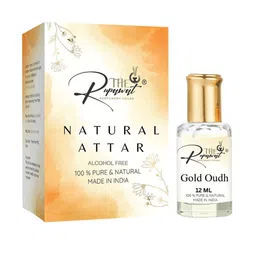 THE RUPAWAT Perfumery House Gold Oudh 100% Pure & Natural Alcohol-Free Attar - 12 ml-image-25
